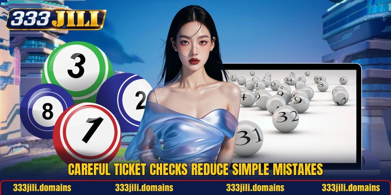 Careful ticket checks reduce simple mistakes
