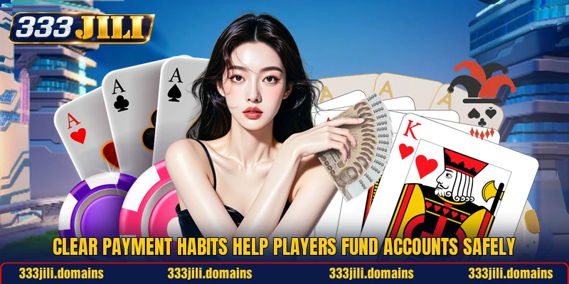 Clear payment habits help players fund accounts safely