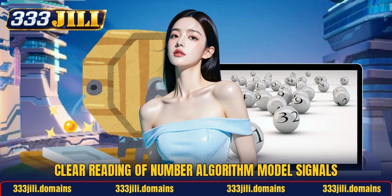 Clear reading of Number Algorithm Model signals