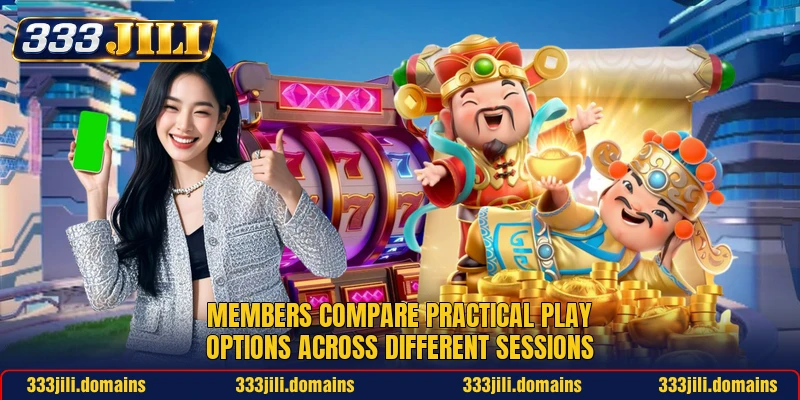Members compare practical play options across different sessions