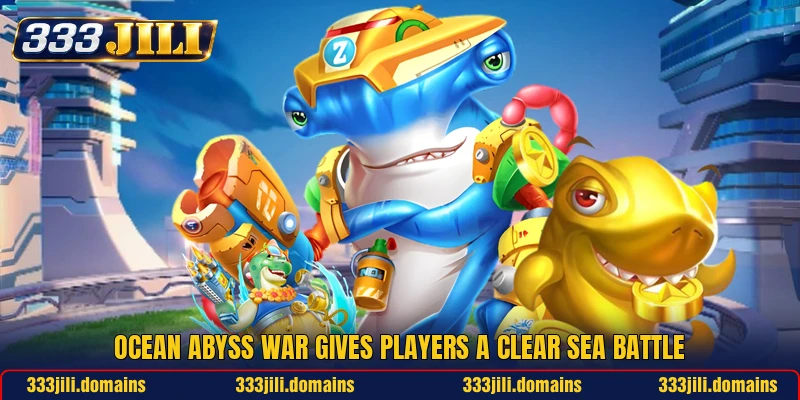 Ocean Abyss War gives players a clear sea battle