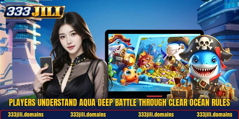 Players understand Aqua Deep Battle through clear ocean rules