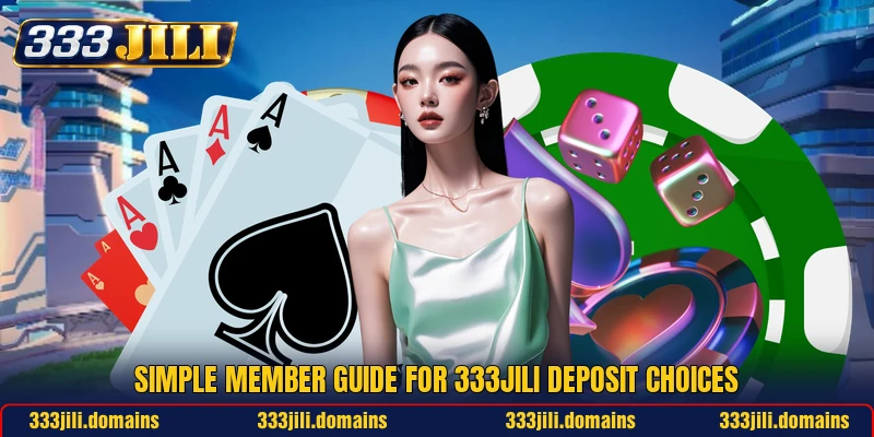 Simple member guide for 333JILI deposit choices