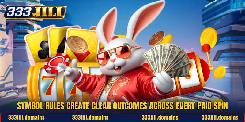 Symbol rules create clear outcomes across every paid spin