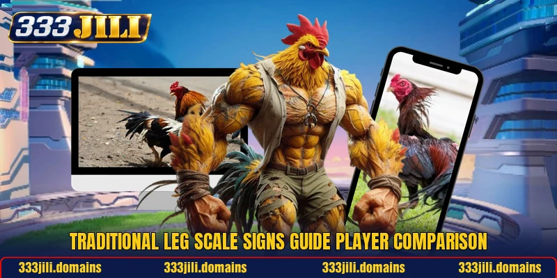 Traditional leg scale signs guide player comparison